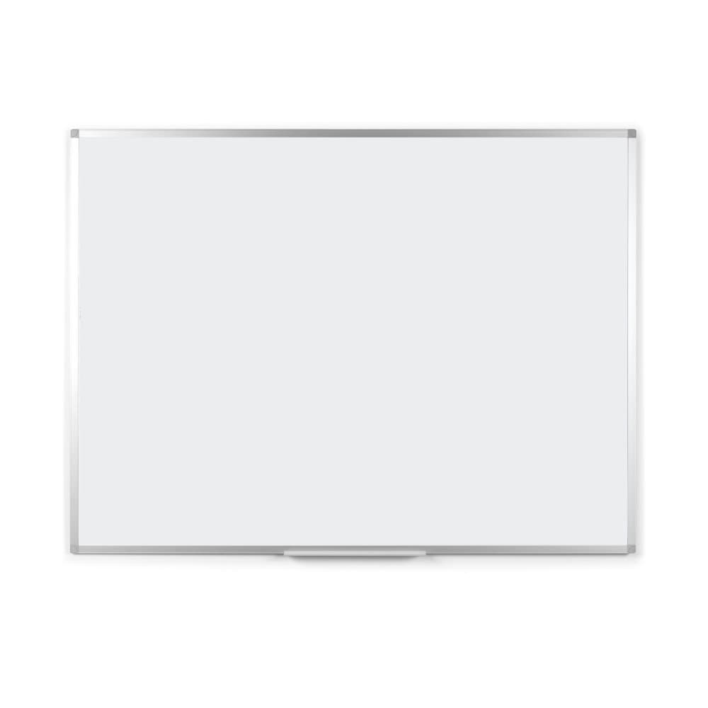 BI-OFFICE Ayda Whiteboard lackerad magnetisk torrtorkningsyta i stål aluminiumram 90x60cm