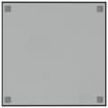 Miniatyrbilde 3 av 6: vidaXL Veggmontert magnettavle svart 60x60 cm herdet glass