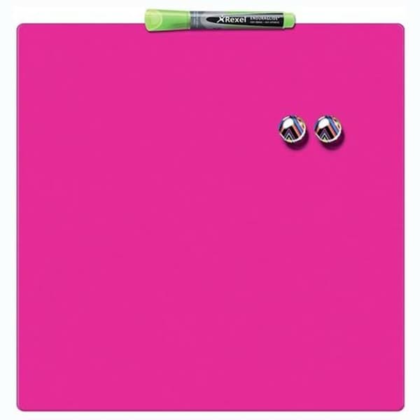 Magnettavle Nobo     Pink 36 x 36 cm