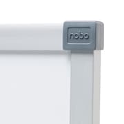 Magneettitaulu Nobo Basic 90 x 60 cm Valkoinen Hopeinen Alumiini Teräs