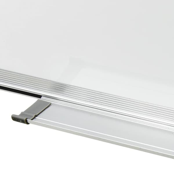 magnetisk whiteboard 110x60 cm stål hvid