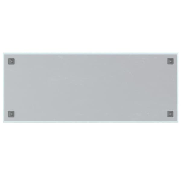 vidaXL væghængt magnettavle 100x40 cm hærdet glas hvid -  Whiteboards