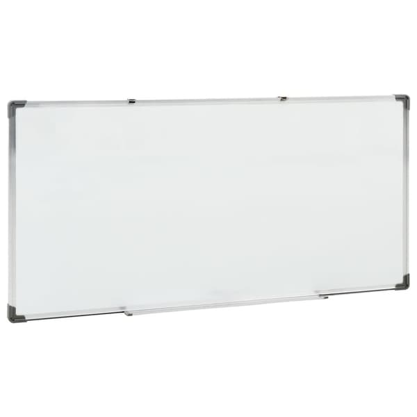 The Living Store magnetisk whiteboard 110x60 cm stål hvid -  Whiteboards