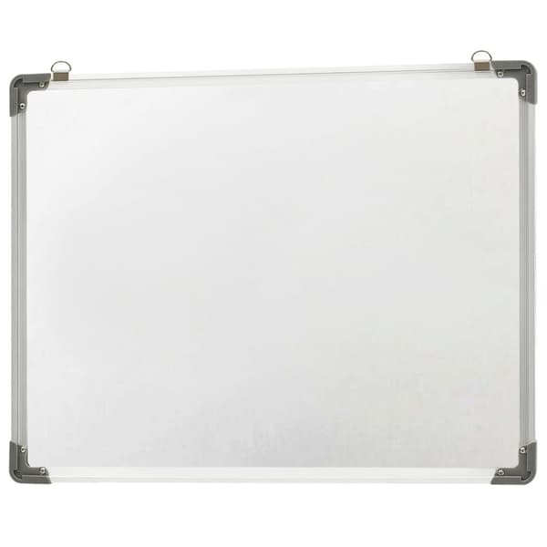 The Living Store magnetisk whiteboard 70x50 cm stål hvid -  Whiteboards
