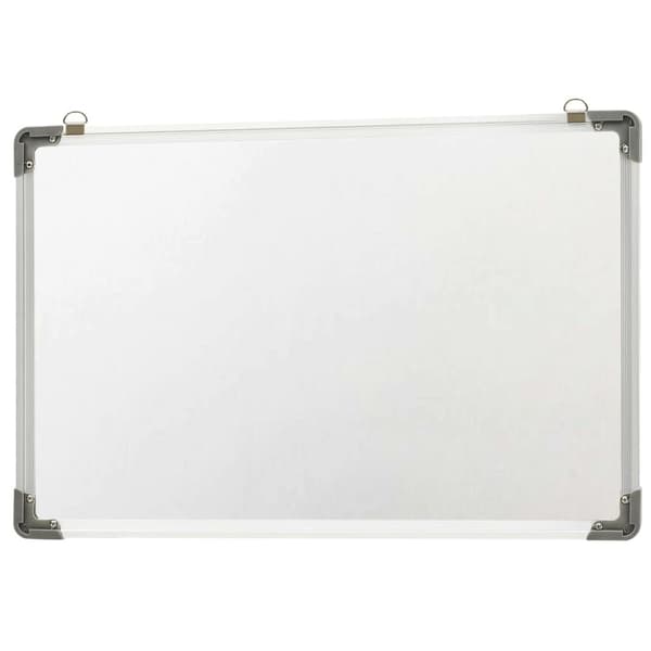 The Living Store magnetisk whiteboard 60x40 cm stål hvid -  Whiteboards