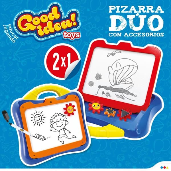 Magneettitaulu Colorbaby Kaksipuolinen (6 osaa)