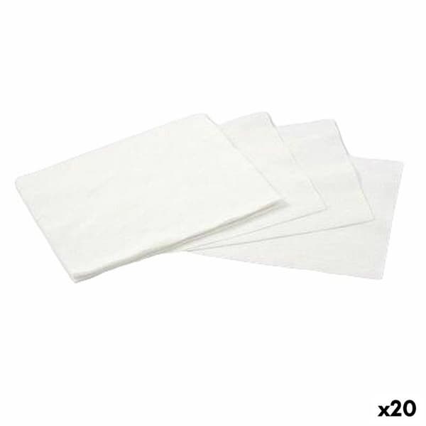 Erstatter Faibo Tavlevisklær 13,5 x 5,4 cm Hvit (20 enheter)