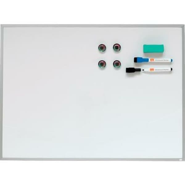 Magnettavle Nobo Hvid 58,5 x 43 cm Aluminium
