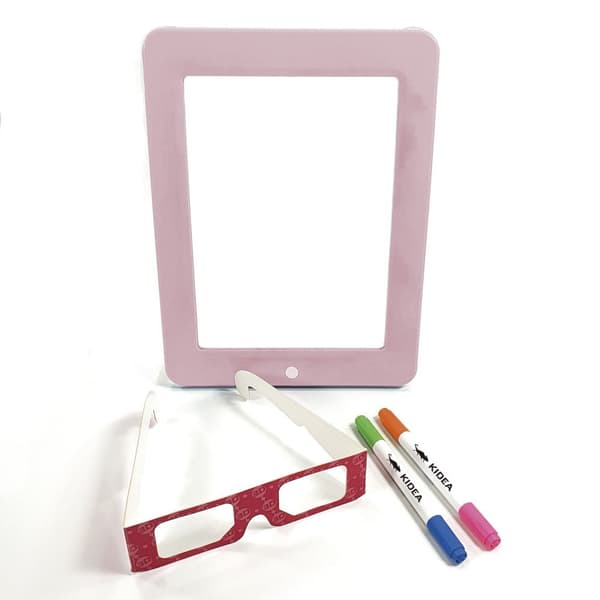 Kidea 3D Neon Magic Board Pink
