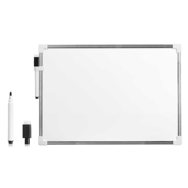 Magnettavla med märkpenna Pincello 422 Vit Aluminium