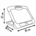 Miniatyrbillede 4 af 8: Magisk Tavle Smoby Magnetic modulo slate Hvid Træ