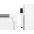 Miniatyrbillede 3 af 3: Magnetisk tavle med markør Pincello 423 Hvid Aluminium