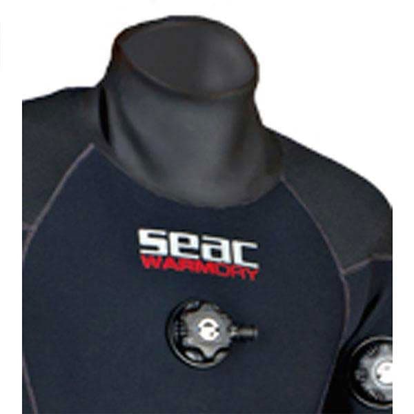 Seacsub Torrdräkt Kvinna Warm Svart 2XL