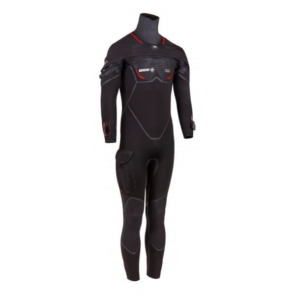 Beuchat Semydry Kostym Semidry X-trem Monosuit 6.5 Mm Svart M