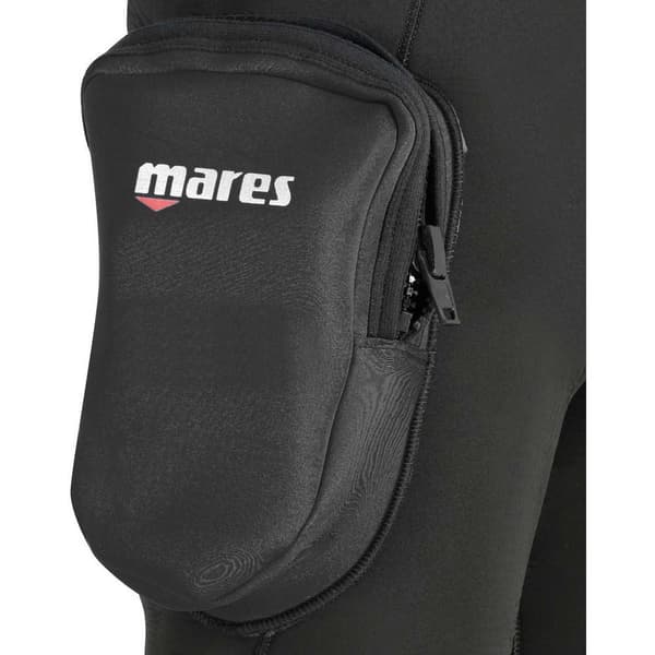 Mares Ice Skin 7 Mm Blå,Svart XL