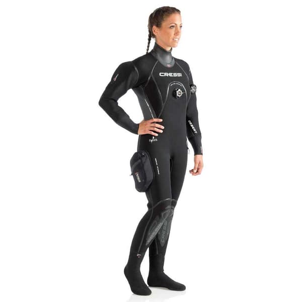 Cressi Tørdragt Kvinde Desert Sort XS