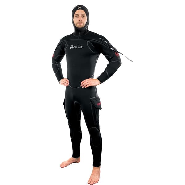 Hollis Semi-torrdräkt V Neotek 2 Unisex Svart XLS