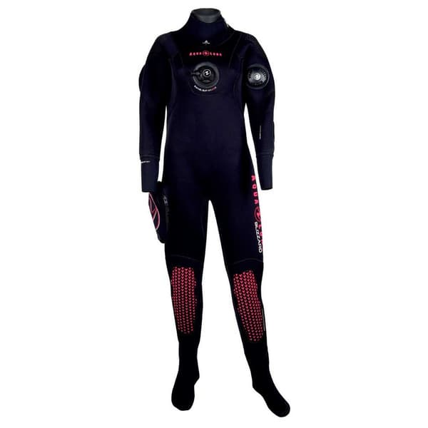 Aqualung Blizzard 4 Mm Torrdräkt Med Stövlar Svart 2XL