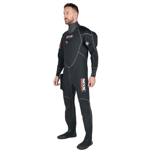 Seacsub Warm Kylmäpuku Musta 4XL