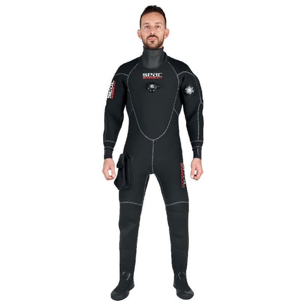 Seacsub Warm Kylmäpuku Musta 4XL