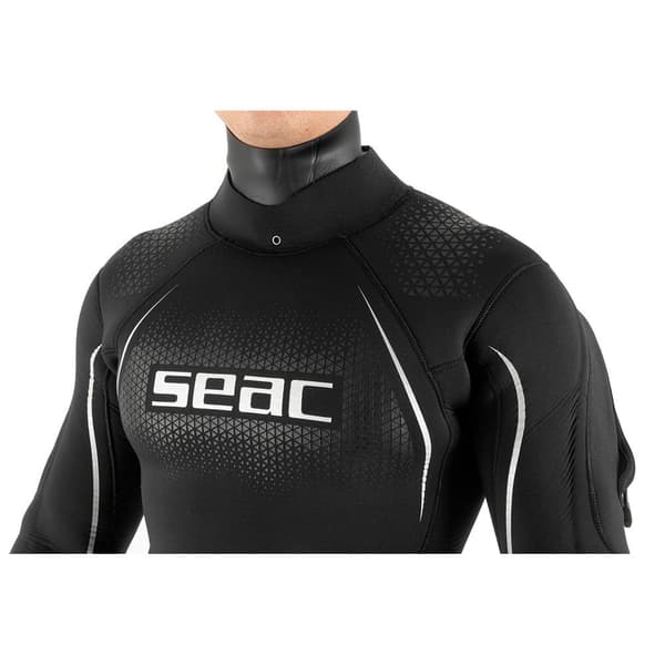 Seacsub Space 7 Mm Halvtorrdräkt Svart 3XL