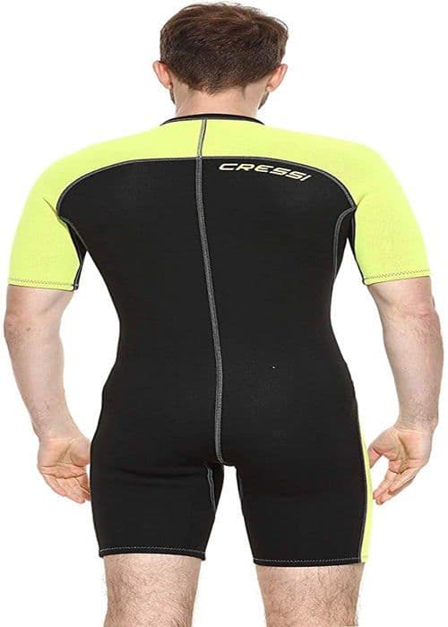 Cressi dykardräkt - XLV455526 - Lido Man - Neopren Shorty våtdräkt för män - Simning Snorkling och dykning