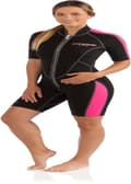 Miniatyrbild 3 av 4: Cressi dykardräkt - XLV457523 - Lido Lady 2 mm - 2 mm Neopren Shorty våtdräkt för kvinnor