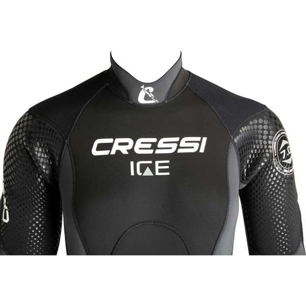 Cressi Ice 2024 7 Mm Halvtør Dragt Sort M