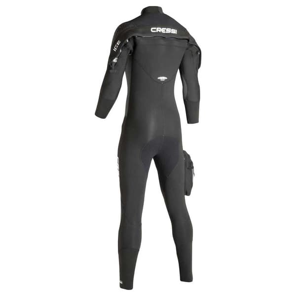 Cressi Ice 2024 7 Mm Halvtør Dragt Sort M