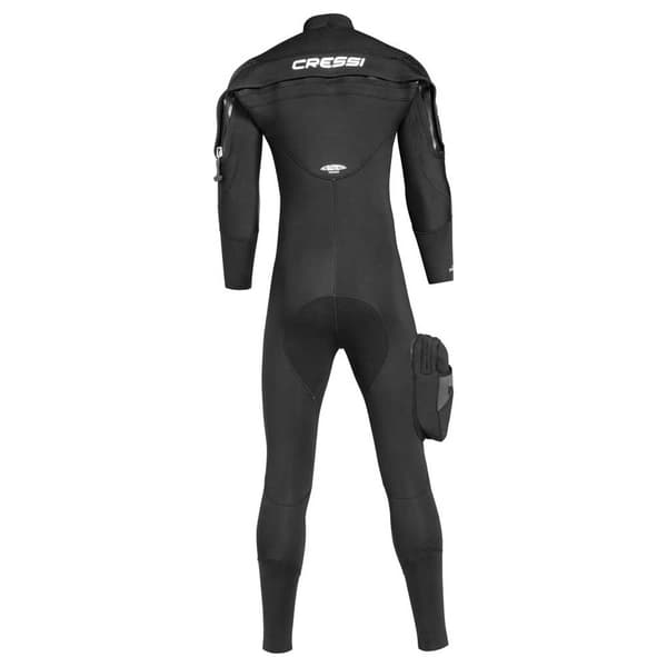 Cressi Ice 2024 7 Mm Halvtør Dragt Sort M
