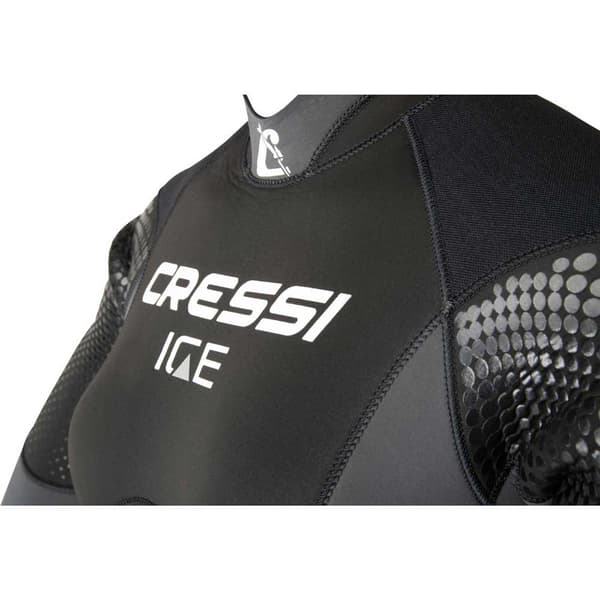 Cressi Ice 2024 7 Mm Halvtør Dragt Sort L