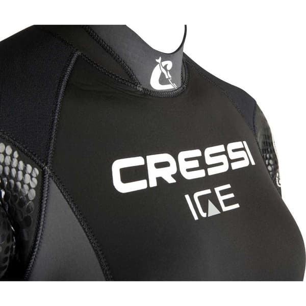Cressi Ice 2024 7 Mm Halvtør Dragt Sort L