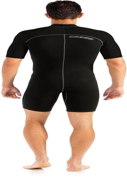 Cressi dykardräkt - XLV455507 - Lido Man - Neopren Shorty våtdräkt för män - Simning Snorkling och dykning