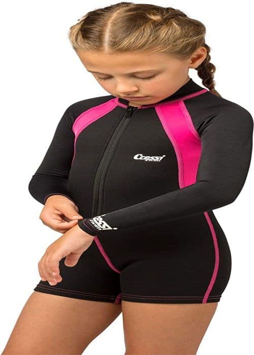 Cressi dykardräkt - WDG001542 - Unisex Kid Shorty Thermal Wetsuit Neoprene Ultra Stretch 1,5/2mm