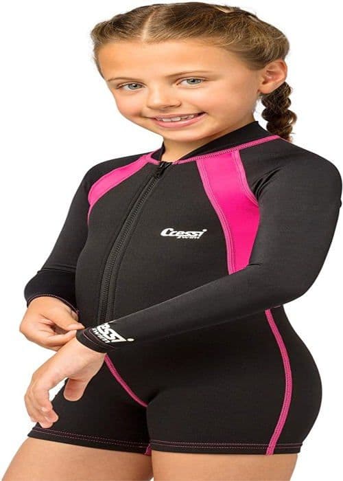 Cressi dykardräkt - WDG001542 - Unisex Kid Shorty Thermal Wetsuit Neoprene Ultra Stretch 1,5/2mm