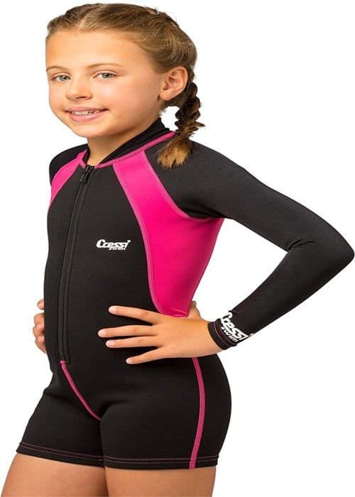 Cressi dykardräkt - WDG001542 - Unisex Kid Shorty Thermal Wetsuit Neoprene Ultra Stretch 1,5/2mm