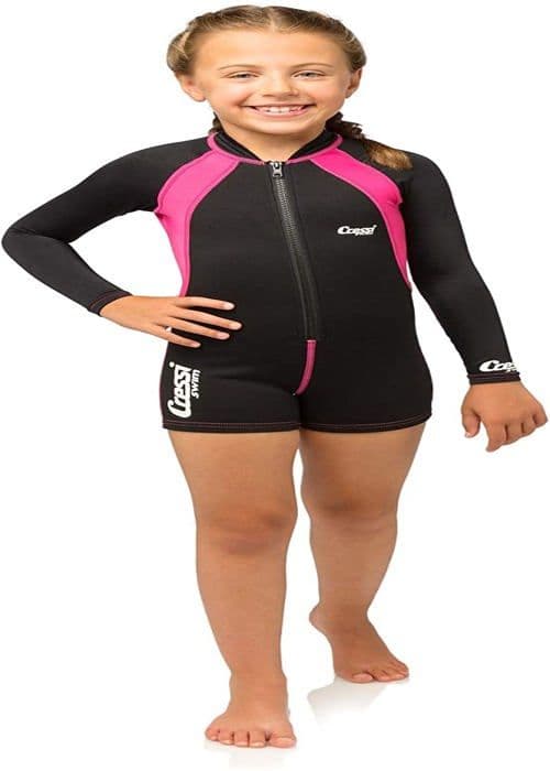 Cressi dykardräkt - WDG001542 - Unisex Kid Shorty Thermal Wetsuit Neoprene Ultra Stretch 1,5/2mm