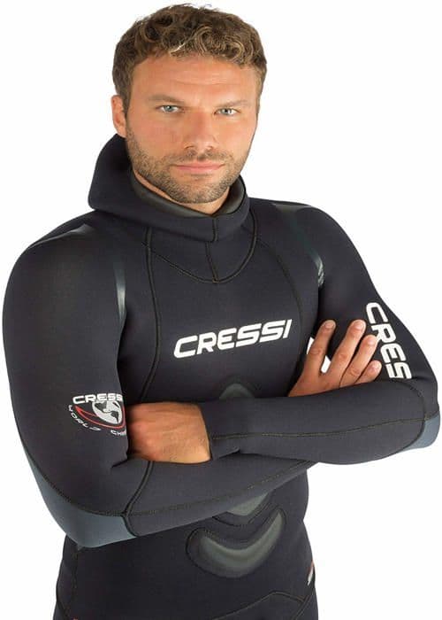 Cressi - LE450303 - Apné våtdräkt - Kompletta dykardräkter för Apné/Spearfishing, Soft Neoprene