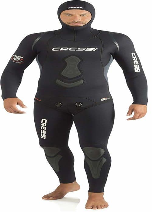 Cressi - LE450303 - Apné våtdräkt - Kompletta dykardräkter för Apné/Spearfishing, Soft Neoprene