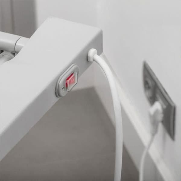 Elställ för torkställ elektriskt 8 stänger Värme torkställ Inomhus torkställ FOLDABLE