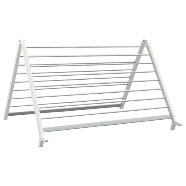 vidaXL Jatkettava kuivausteline kylpyammeen ylle 53-90 cm alumiini