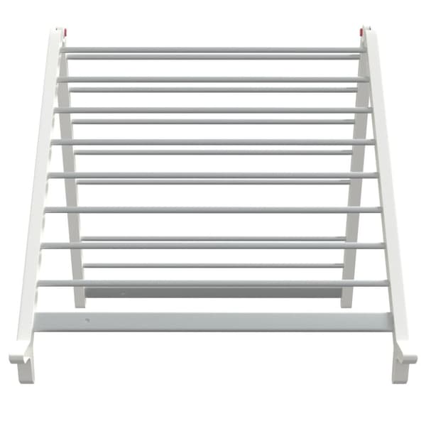 vidaXL Jatkettava kuivausteline kylpyammeen ylle 53-90 cm alumiini