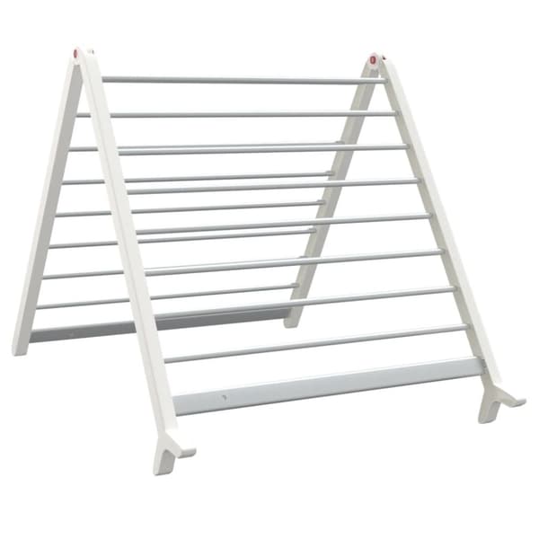 vidaXL tørrestativ til badekar 53-90 cm udvideligt aluminium