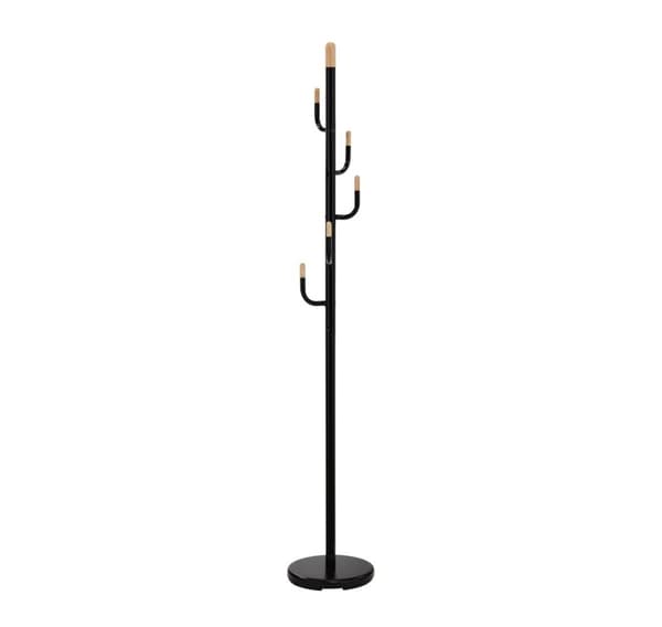 Knagstativ GLADE D28xH174cm, sort