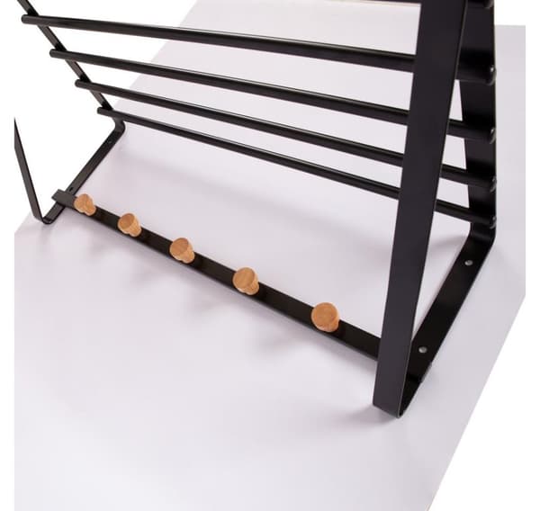 Väggställ SKOG 60x33x20cm, svart
