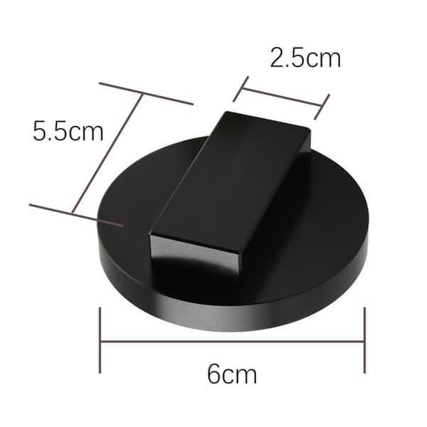 INF Car jack gummipute for BMW og MINI 2-pack Sort