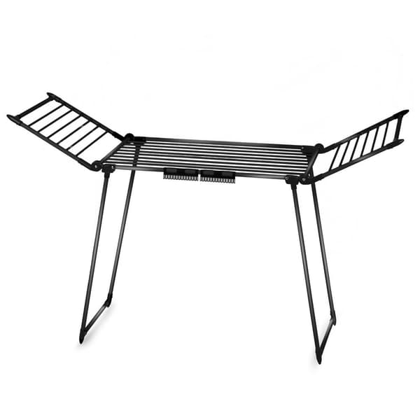 Torkställning - torkställning - torkställning för tvätt - stående - 174x61x108cm - svart
