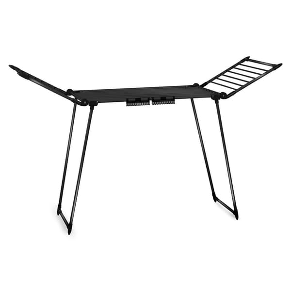 Torkställning - torkställning - torkställning för tvätt - stående - 174x61x108cm - svart