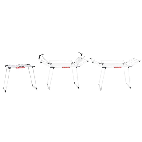 Tørrestativ - stående - foldbart - 22 meter