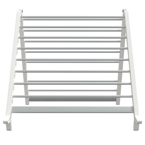 vidaXL tørrestativ til badekar 53-90 cm udvideligt aluminium -  Tørrestativer